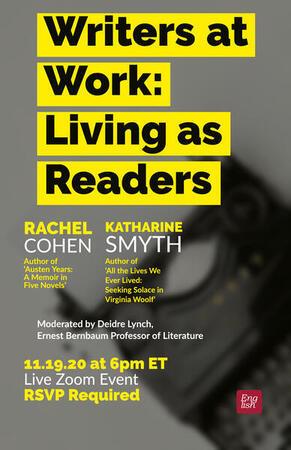 Nov. 19th, Living as Readers, Harvard Conversation with Katharine ...