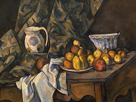Cezanne apples peaches still life
